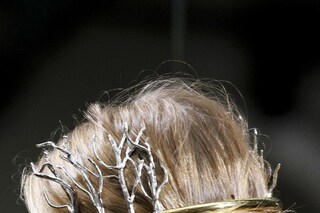 Balenciaga mythological headpieces