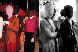 Margiela Documentary masked models