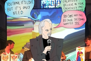 WISE MAN IN A CHURCH, Alejendrio Jodorowsky at Daz