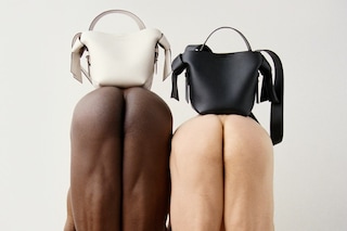 Acne Studios Musubi Bag campaign by Talia Chetrit