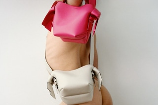 Acne Studios Musubi Bag campaign by Talia Chetrit
