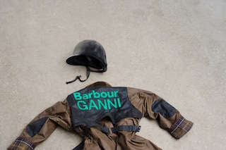 Ganni x Barbour collection 2024