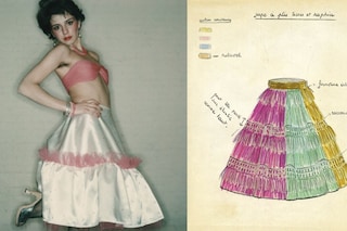 Maripol modeling her skirt, photo by Edo Bertoglio