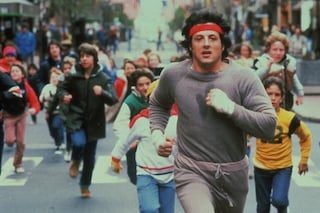Training scenes in Rocky films