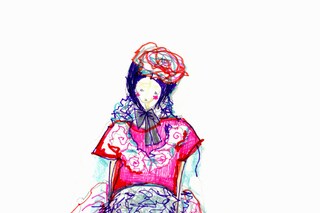 EXCLUSIVE DESIGN SKETCH by Sorcha O'Raghallaigh