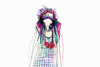 EXCLUSIVE DESIGN SKETCH by Sorcha O'Raghallaigh