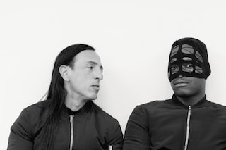 Rick Owens and Zebra Katz wear all clothes by Rick