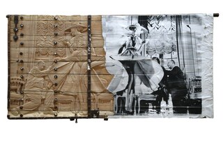 Scroll by Zhang Huan.