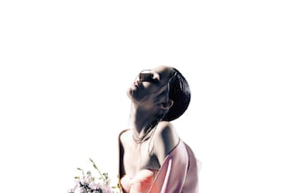 Dress and coat by Jil Sander.