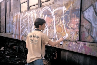 Zephyr Hitting Heroin Train 1981 Charlie Ahearn