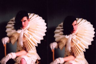 Millie Cockton ruff photographed for Dazed March 2