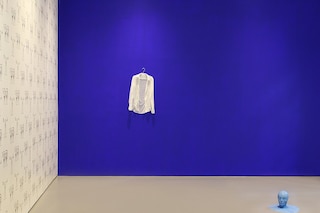 An installation by Julieta Aranda, exhibited at Galeria OMR