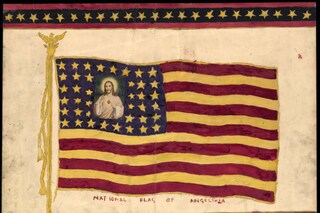 Henry Darger, Untitled (National Flag of Angelina)