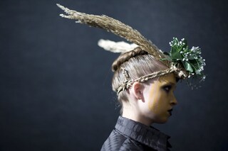 Backstage at Alexandra Moura. Photography by João 