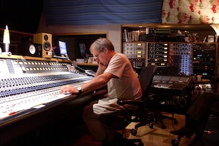 John Leckie at work.