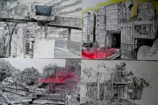&quot;Abandoned London 1-4&quot; Laura Oldfield Ford, 2008