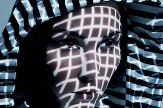 Dress and coat by Gareth Pugh