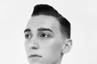  DAVID wears jacket by CK JEANS; shirt by ENERGIE;