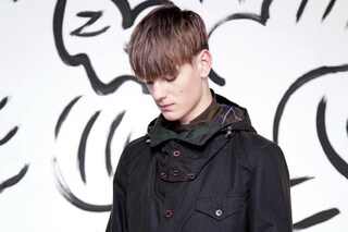 Ben wears sports jacket and trousers by Barbour