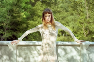 Ashleigh wears dress by Isabel Marant