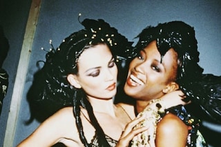 Kate Moss and Naomi Campbell