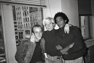 Warhol on Basquiat