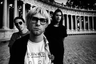 Kurt Cobain with Nirvana