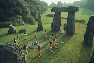 The Wicker Man mayday celebration witch