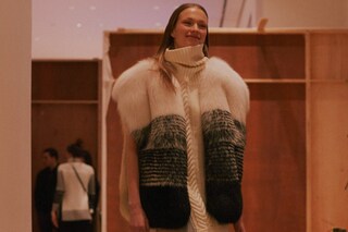 Prabal Gurung AW15, Dazed womenswear, fur, stole, turtleneck