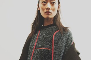  Lucas Nascimento AW15, Dazed backstage, Womenswear coat
