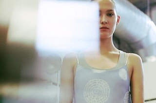 Richard Nicoll SS15 Dazed backstage Lea Colombo