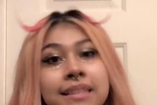 Horn hair e girl trend TikTok