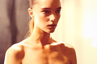 Backstage at Prabal Gurung SS15