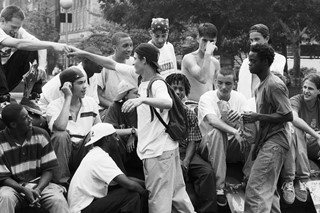 Full Bleed - Kids, Washington Square by Gunars Elm