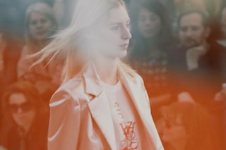 Louis Vuitton AW15 Dazed runway womenswear silk jacket