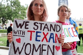 Texas abortion ban protest in London 7