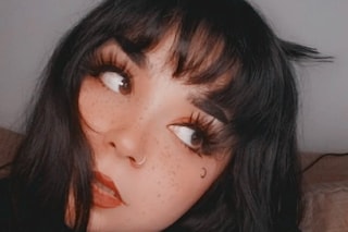 Horn hair e girl trend TikTok