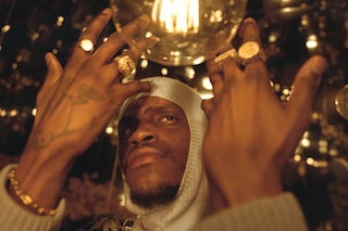 Holzweiler AW22 Campaign Dexter Navy starring A$AP Nast