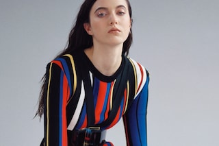 Balmain Brit girl army Matilda Lowther Olivier Rousteing