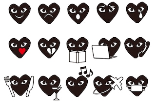 EMOJI COMME des GARCONS