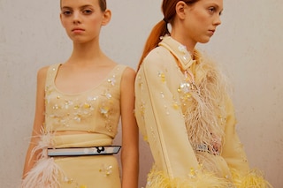 Backstage at Prada SS17 MFW Dazed