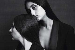 Temperley London AW15 shoot Reba and Jess Maybury