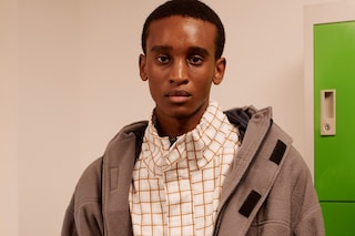 martine rose ss18 london show climbing wall 