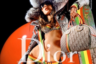 dior aw04 logo campaign nick knight gisele