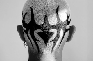 Janina zais buzzcut hair colour dye 