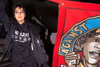 Pretty Little Thing show protest AW22