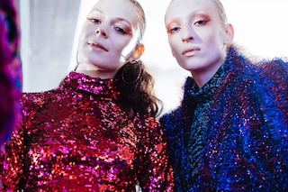 Halpern AW18 lfw show womenswear backstage fashion week