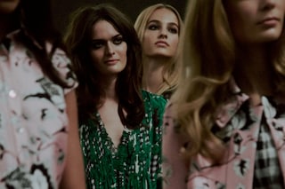 Backstage at Diane von Furstenberg SS15