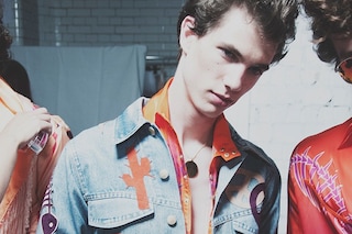 Katie Eary SS15 menswear backstage Dazed