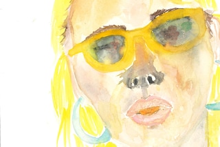 Lena Dunham Watercolours “Jem in Hollywood, Baby”